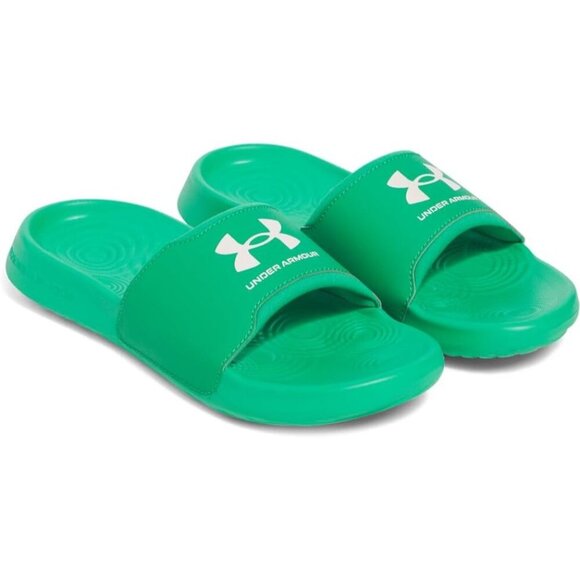 〽️Men Slide Sandals Green Slip-on Classic Comfort Streetwear Open-Toe Shoes